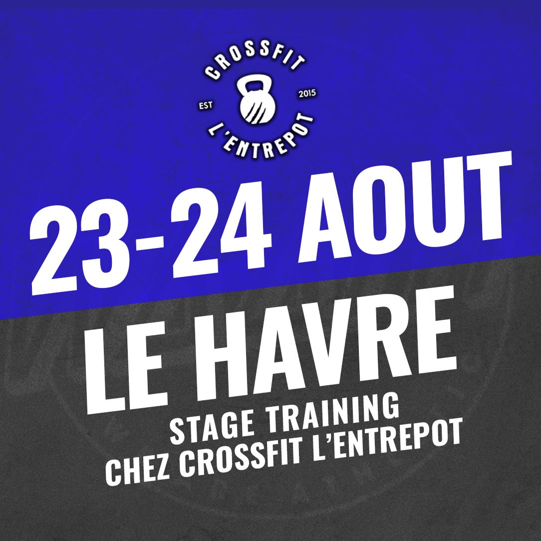Stage CF l'Entrepôt - formation 23-24 août